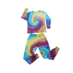 Tie-dye Wash Knit Set